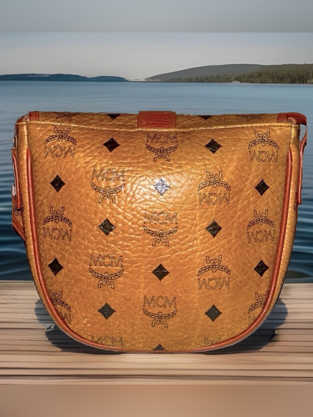 MCM Vintage Patricia Cognac German made Crossbody bag - Picture 3 of 10
